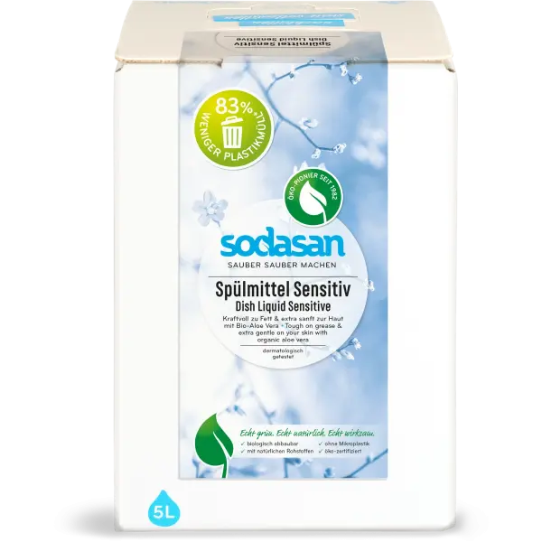 SODASAN Spülmittel Sensitiv 5 Liter | Naturhaus GmbH